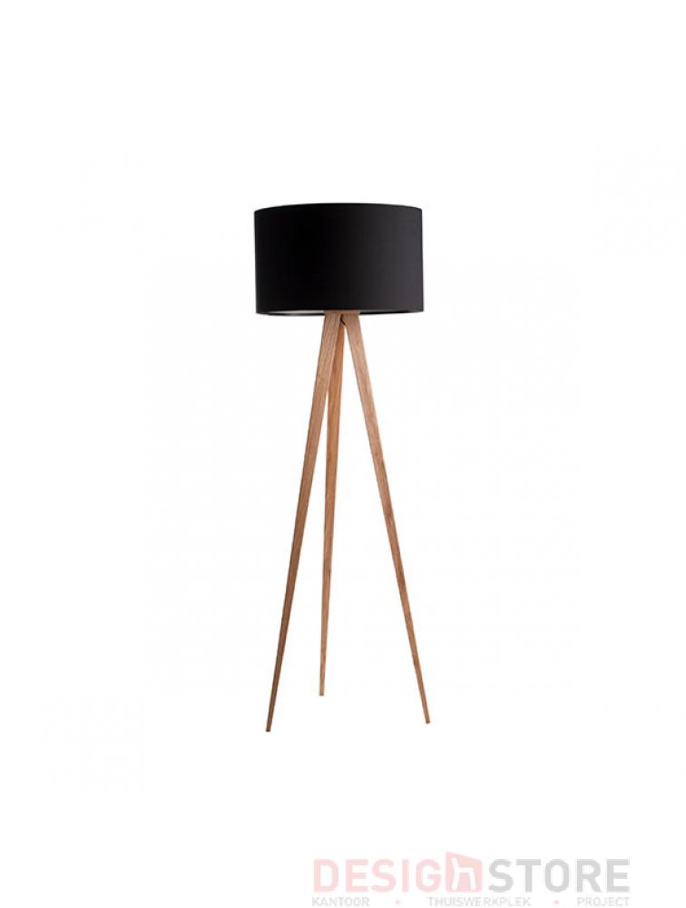 Zuiver Tripod Wood Floor lamp - Vloerlampen